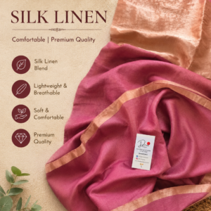 Silk linen